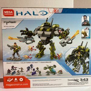 NWT Halo Building Set Mega Kinsano Cyclops Raid Plus Figure 1368M1
